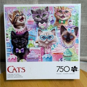 Buffalo Games - Sheena Pike - Cupcake Kittens - 750 Piece Jigsaw Puzzle